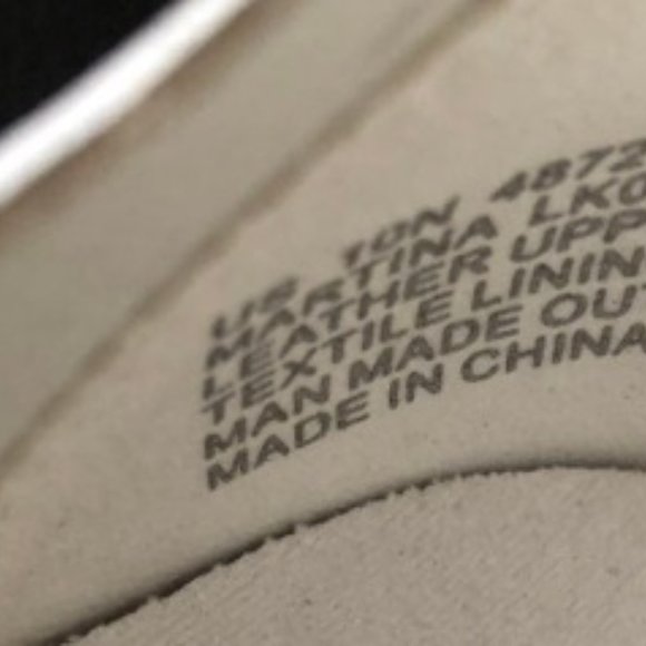 Kenneth Cole Abeo Martina White Leather Sock Sneakers Slip-on Shoes 10 N/Narrow - Picture 12 of 14